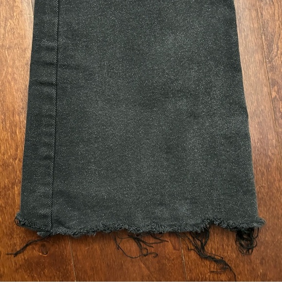 Garage Women’s Black Flared Women's Jeans with Copper Hardware, Size 28 - Picture 7 of 14